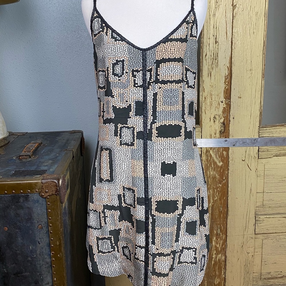 'Niya' Silk Crêpe de Chine Dress